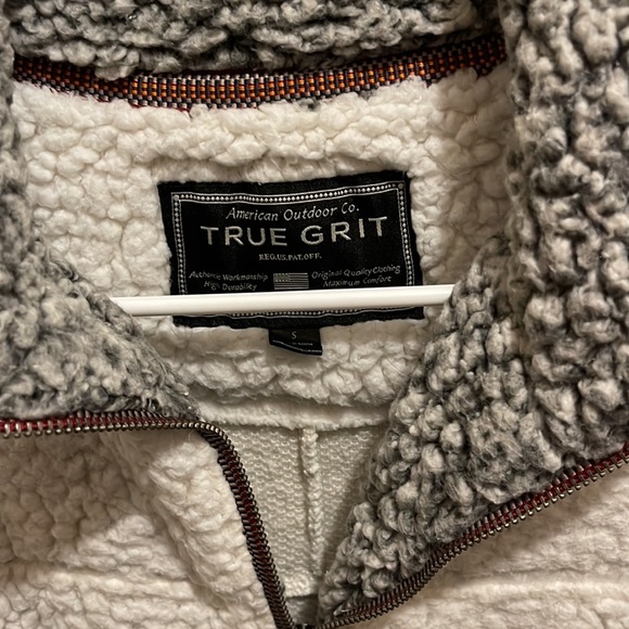 SOLD True Grit Sherpa Sweater - Picture 3 of 4